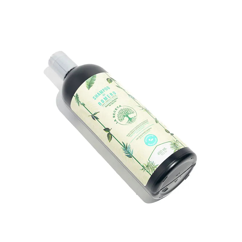 SHAMPOO DE ROMERO PARA CABELLO GRASO