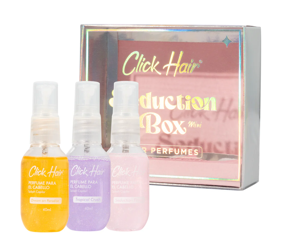 KIT MINI PERFUMES CON TERMOPROTECTOR - CLICK