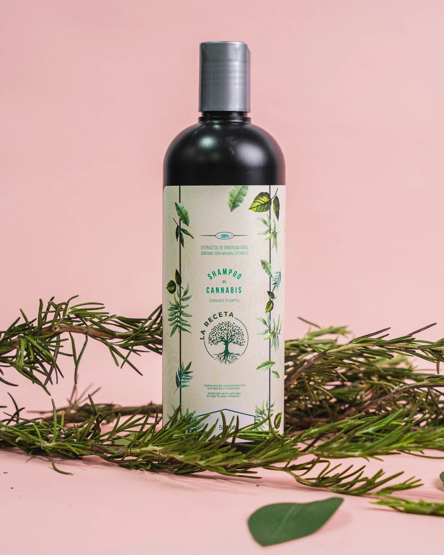 SHAMPOO DE ROMERO PARA CABELLO GRASO
