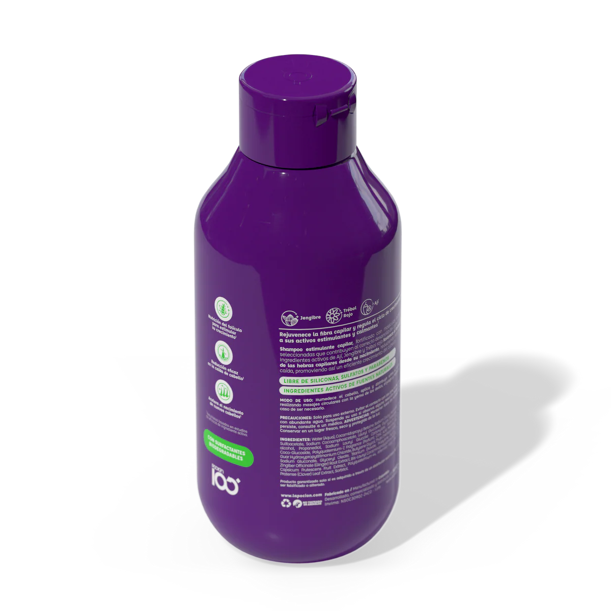 SHAMPOO CRECIMIENTO Y CAIDA POCIÓN