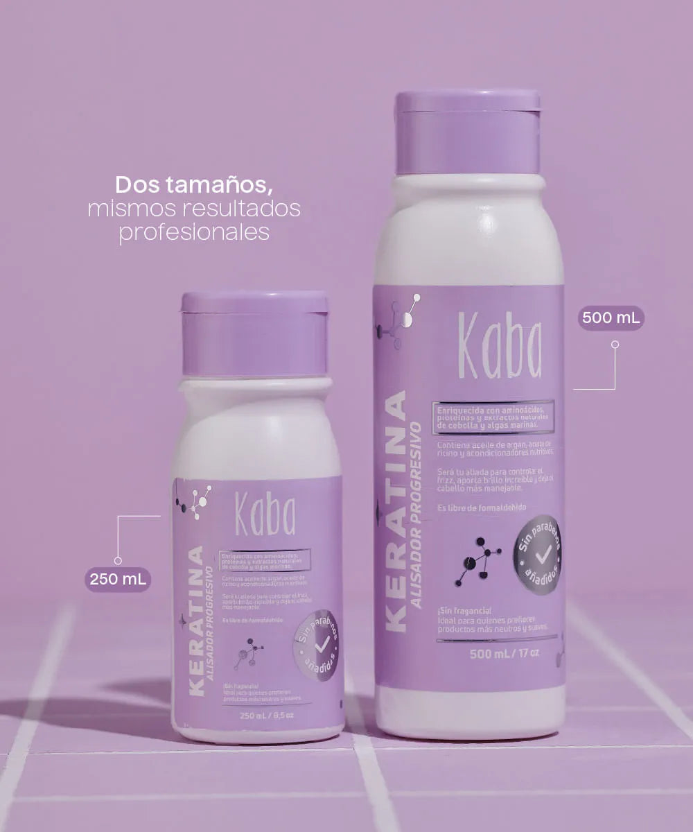 KERATINA ALISADOR PROGRESIVO KABA 500 ML