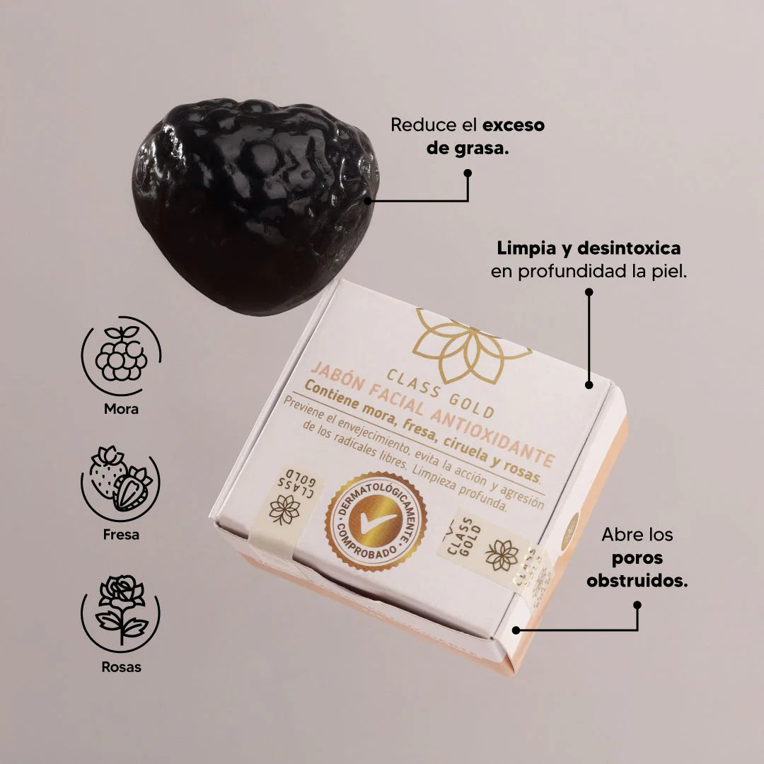 JABÓN FACIAL ANTIOXIDANTE