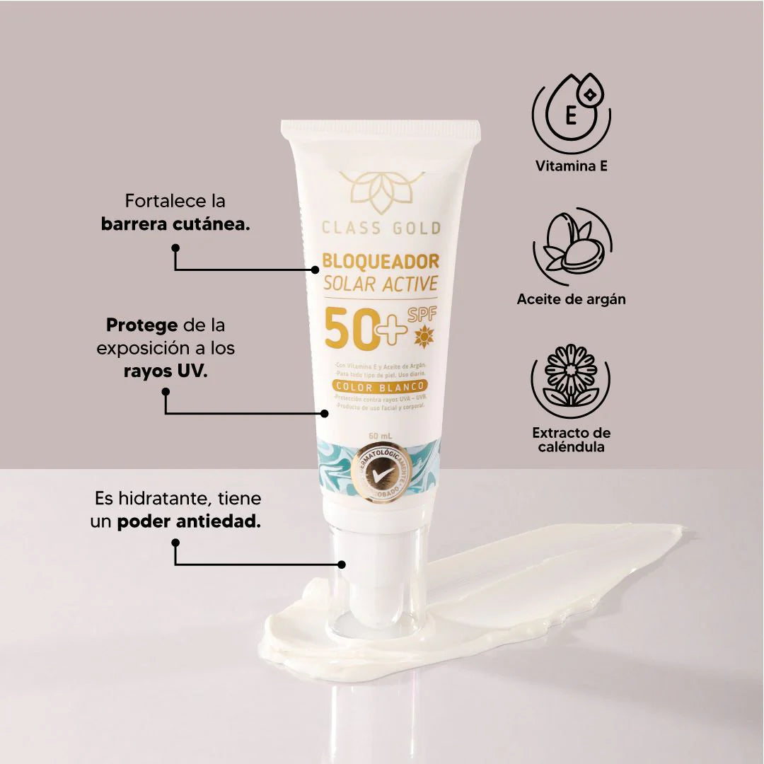 BLOQUEADOR SOLAR FACIAL BLANCO