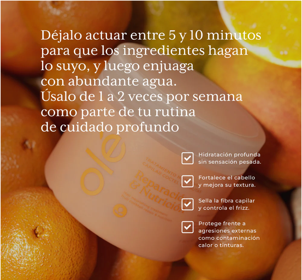 TRATAMIENTO NUTRITIVO COCTEL DE FRUTAS