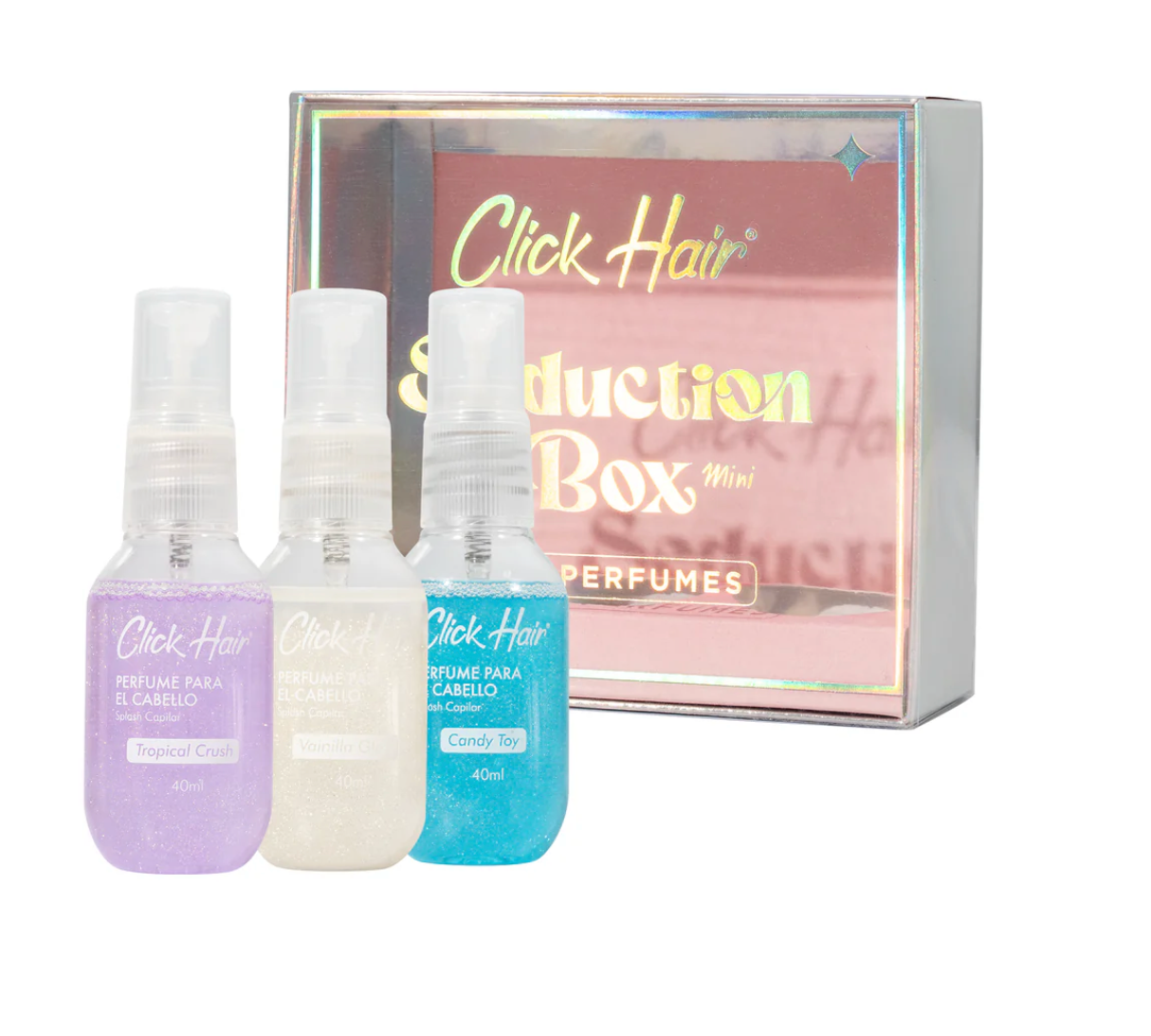 KIT MINI PERFUMES CON TERMOPROTECTOR - CLICK