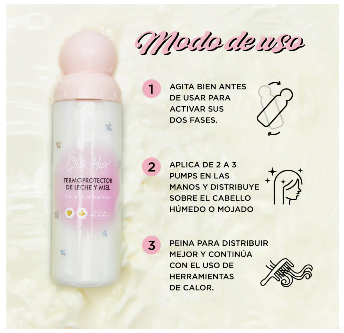 TERMOPROTECTOR BIFÁSICO LECHE Y MIEL
