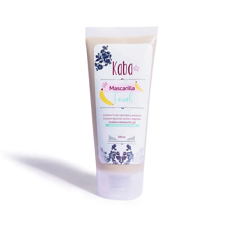 MASCARILLA FACIAL DE BANANO
