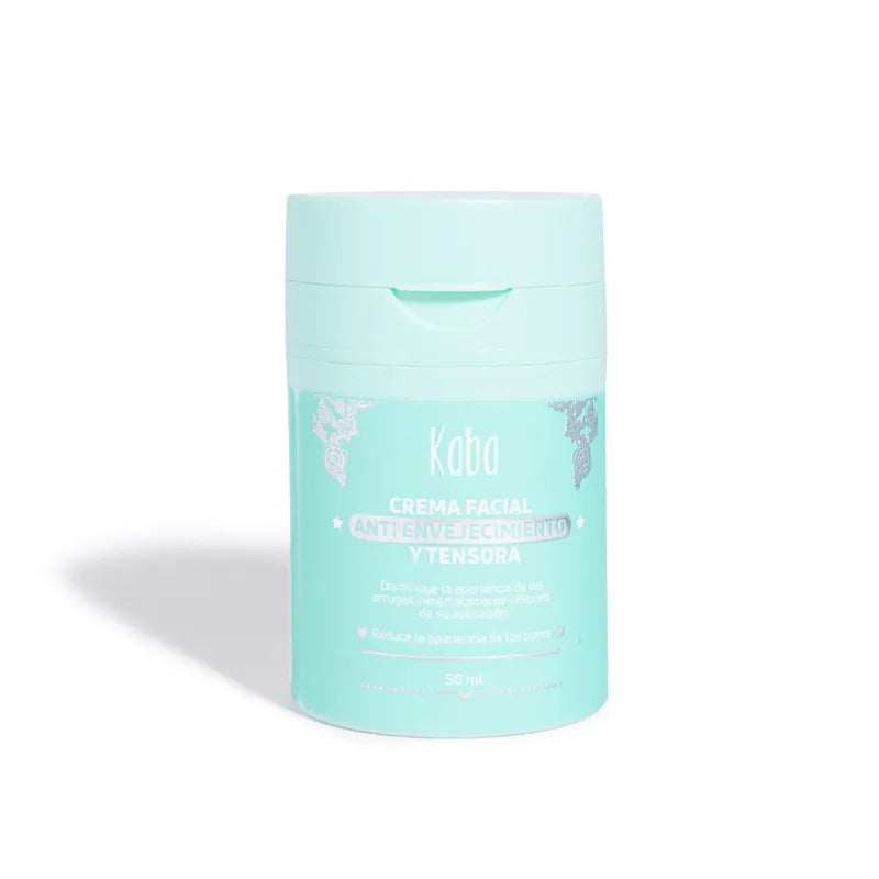 CREMA FACIAL ANTIENVEGECIMIENTO Y TENSORA