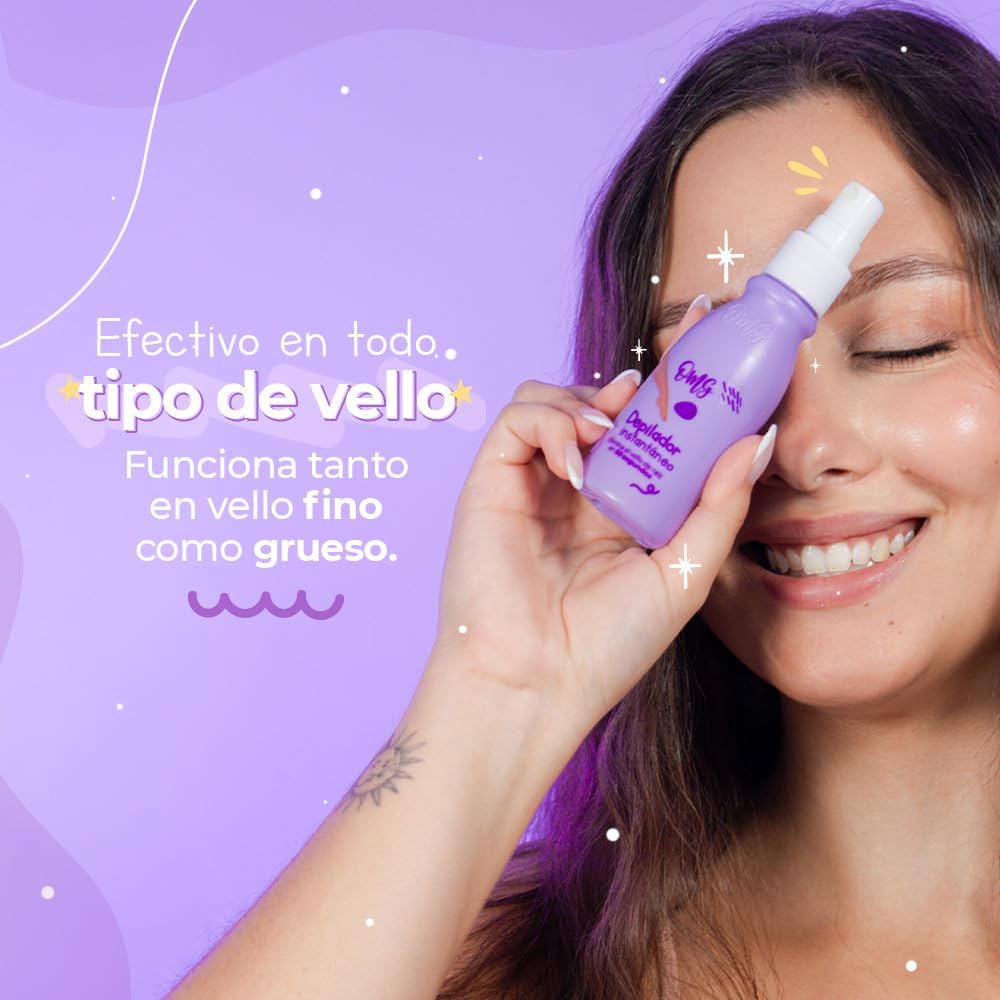DEPILADOR INSTANTANEO EN SPRAY OMG