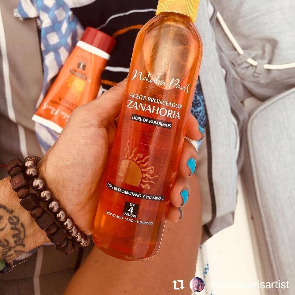 ACEITE BRONCEADOR DE ZANAHORIA