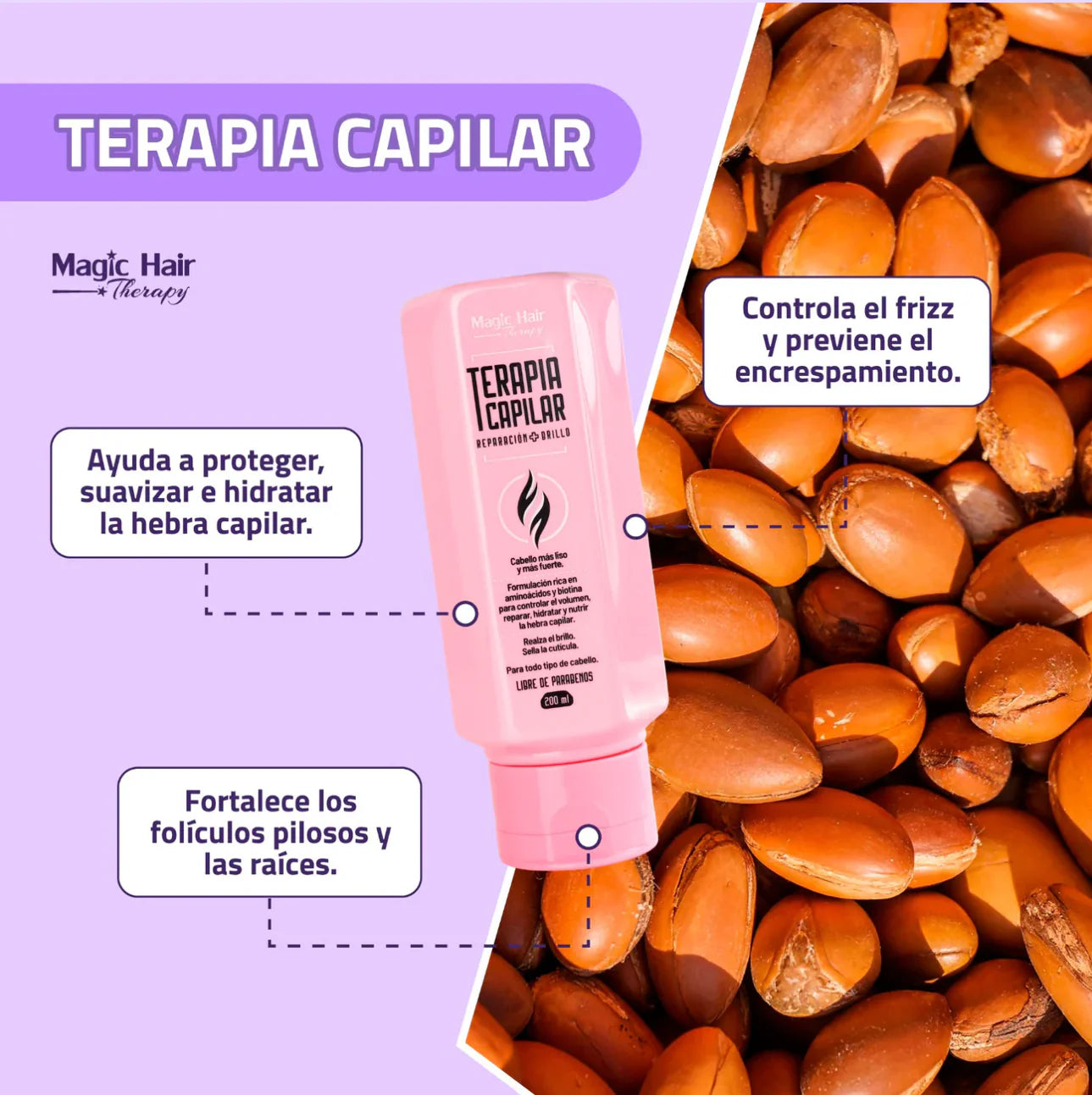 TERAPIA CAPILAR REPARACIÓN + BRILLO