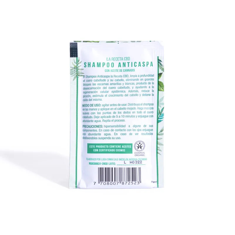 SACHET SHAMPOO ANTICASPA