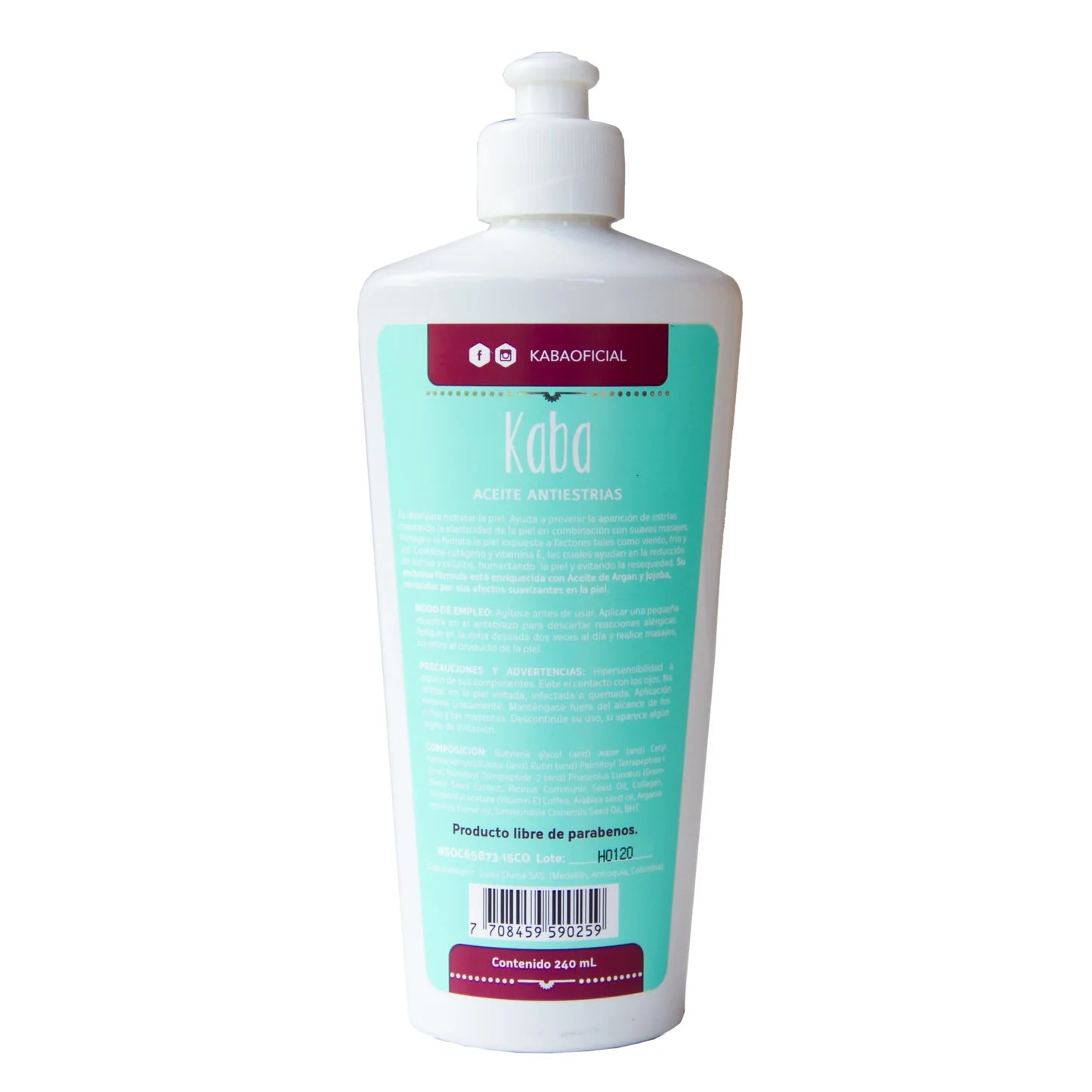 ACEITE ANTIESTRIAS