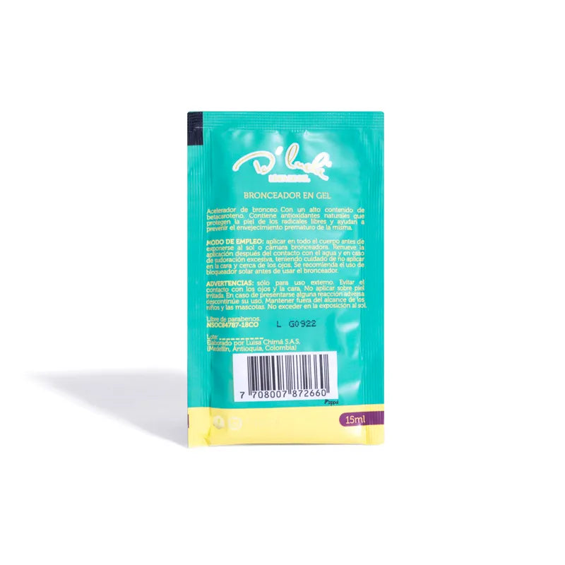 SACHET BRONCEADOR GEL DLUCHI