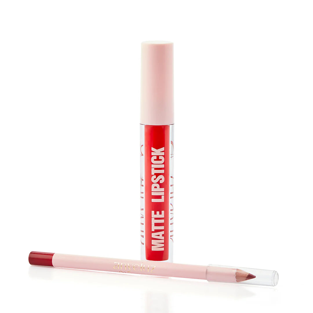 KIT DÚO BRILLO LABIAL Y DELINEADOR DE LABIOS