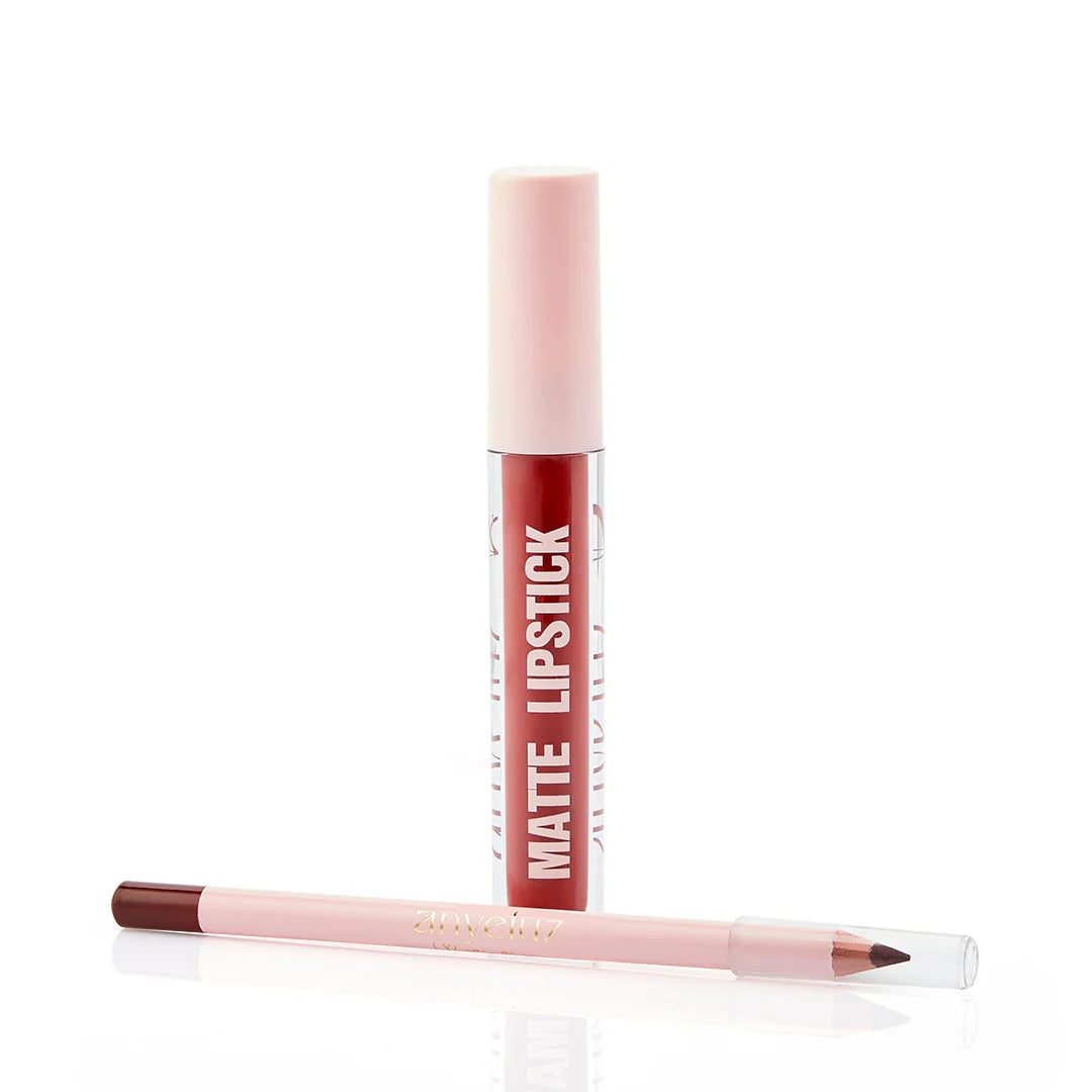 KIT DÚO BRILLO LABIAL Y DELINEADOR DE LABIOS
