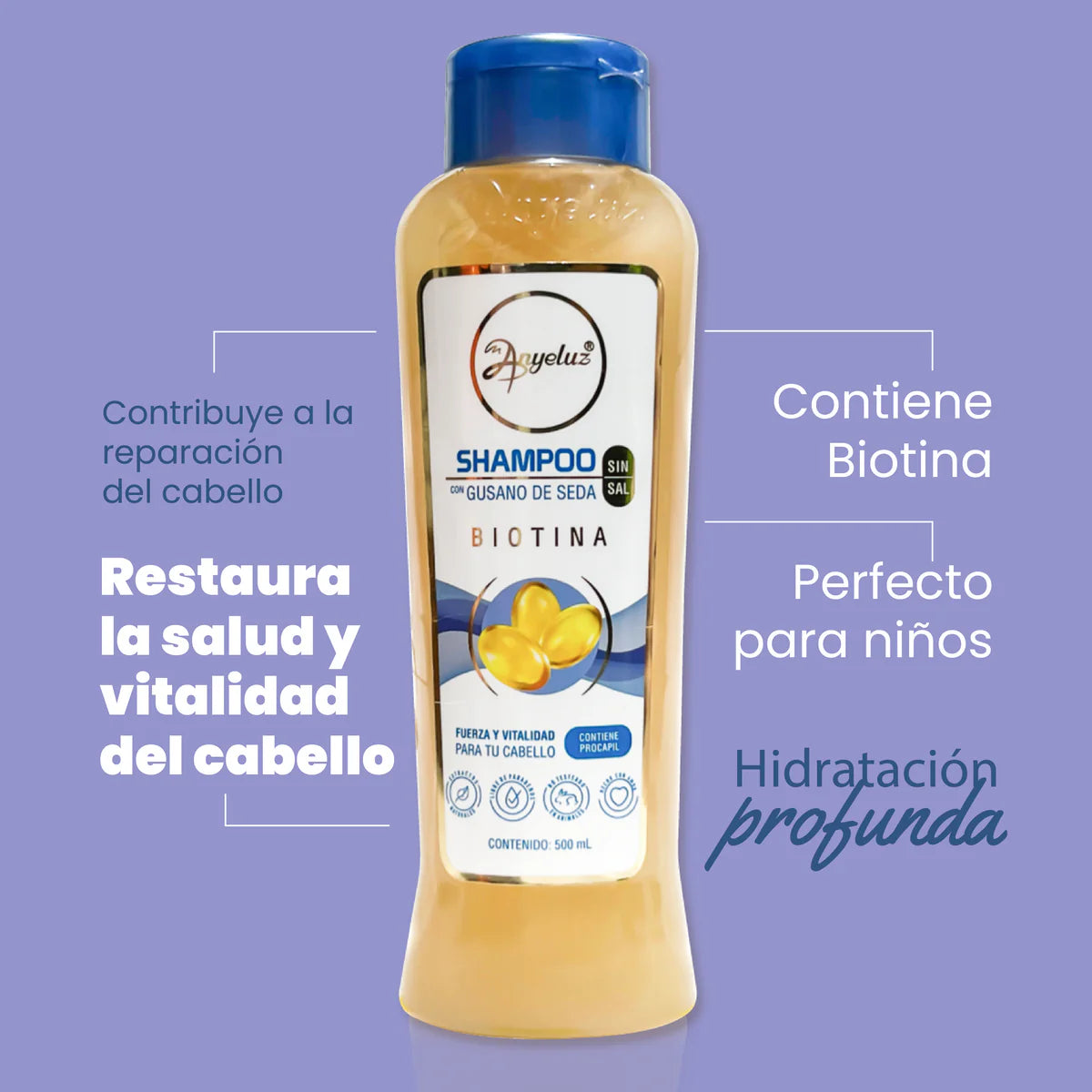 SHAMPOO GUSANO DE SEDA