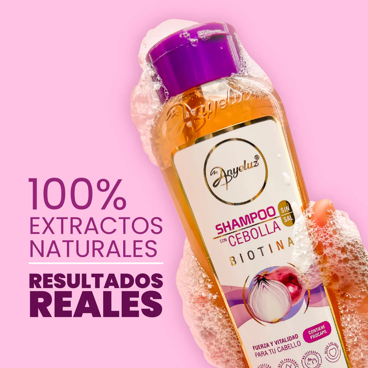 SHAMPOO CON CEBOLLA