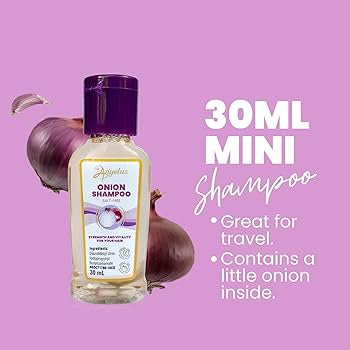 MINI SHAMPOO CON CEBOLLA