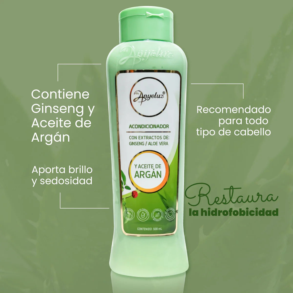 ACONDICIONADOR DE ARGÁN Y ALOE VERA