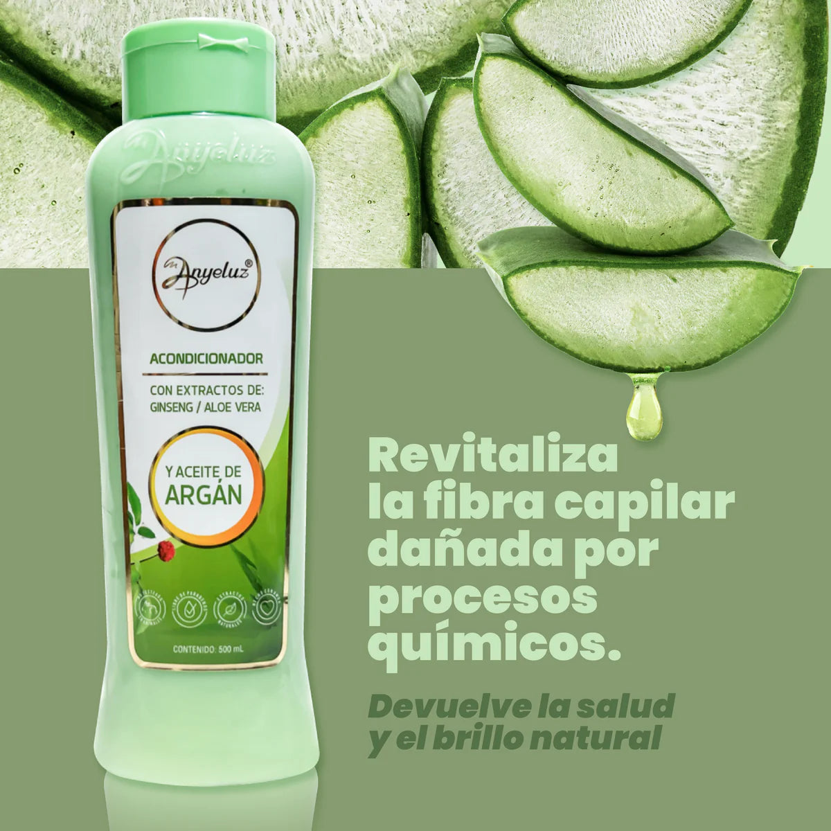 ACONDICIONADOR DE ARGÁN Y ALOE VERA