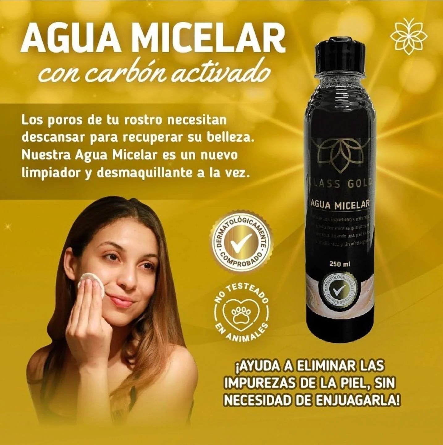 AGUA MICELAR CLASS GOLD 250ML