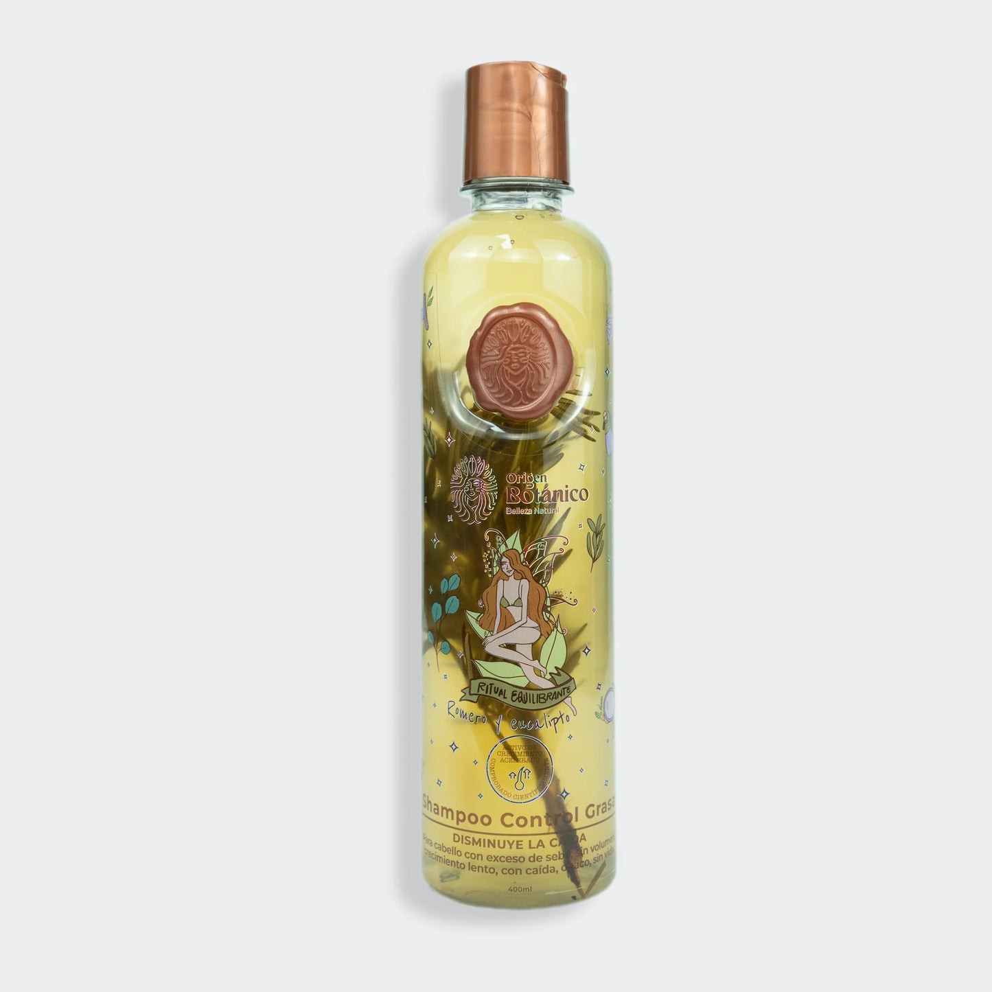 SHAMPOO CONTROL GRASA CON ROMERO Y EUCALIPTO