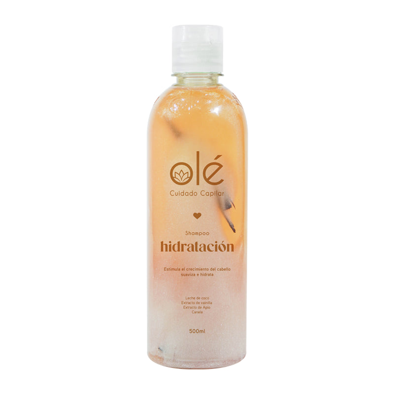 SHAMPOO COCO, CANELA Y MIEL