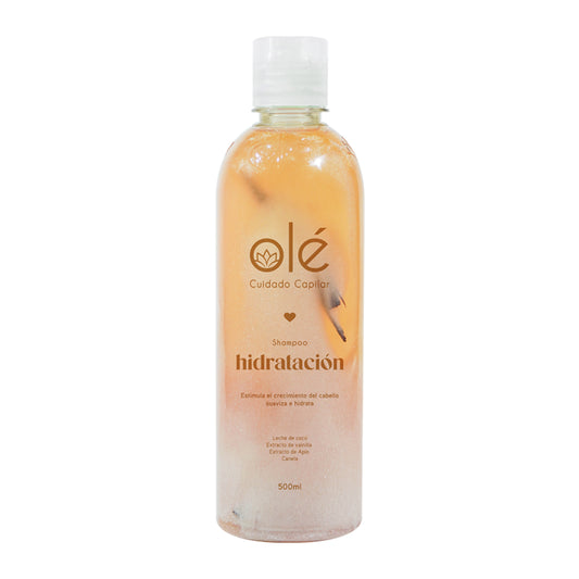 SHAMPOO COCO, CANELA Y MIEL